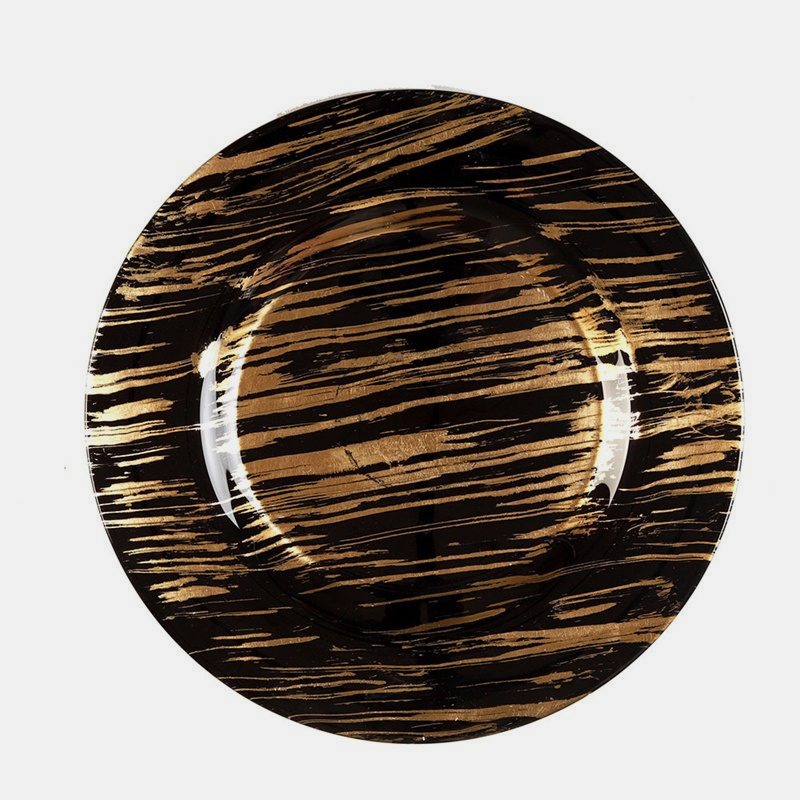 glass charger plate 1 Wholesale glass charger plate PZ-038 product photo